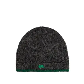 ERL Pilling Overwashed Knit Beanie Dark Grey